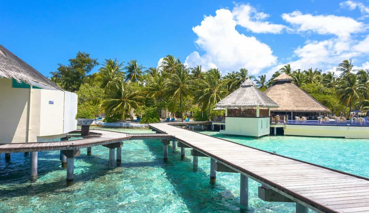 Beach Resort Maldive in estate