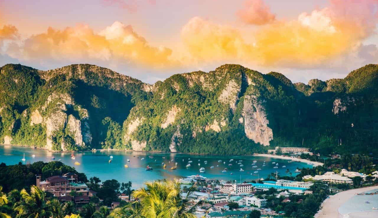 Destinazioni fresche in Asia