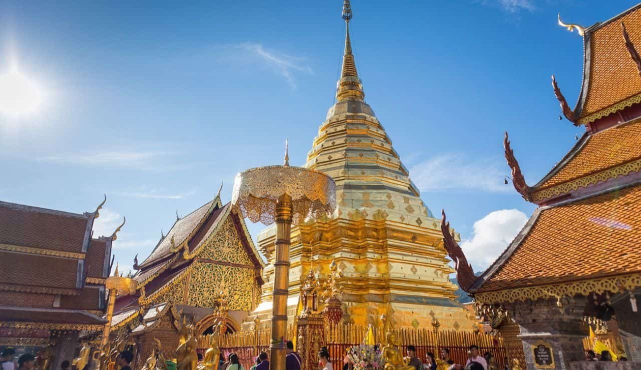 Famosa strada di Chiang mai