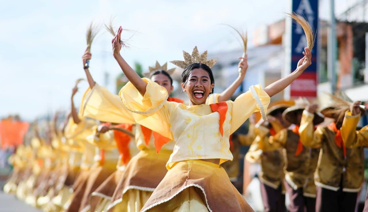 Festival nella città Di Bayawan, Filippine