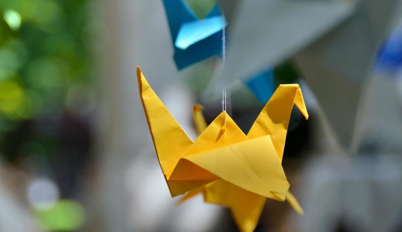 Gru di origami (Orizuru)