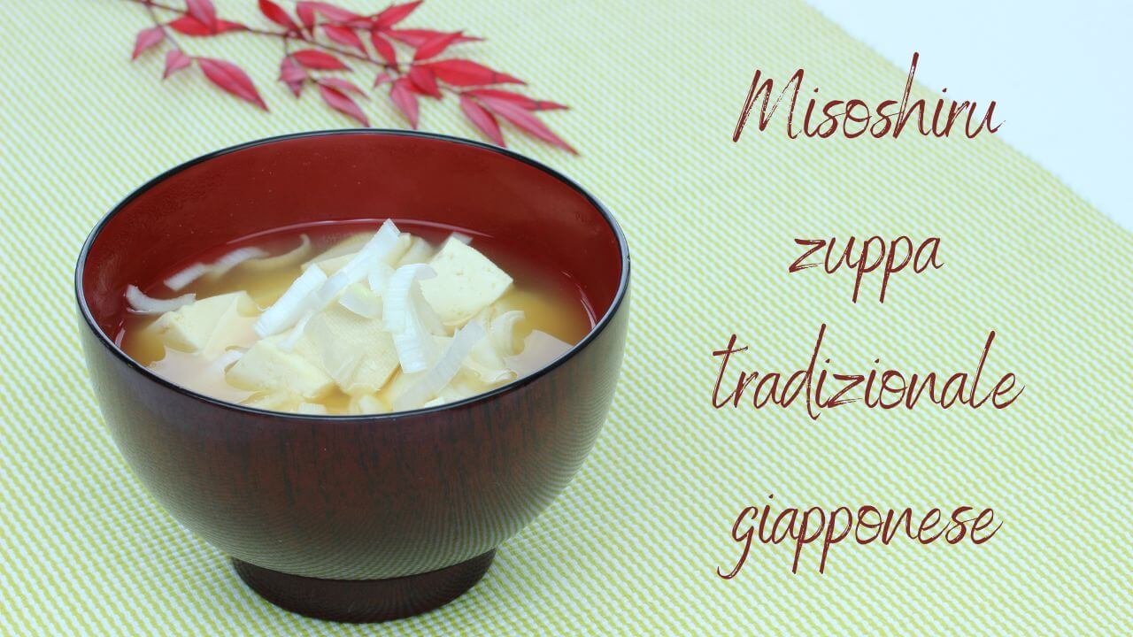 Misoshiru zuppa tradizionale giapponese