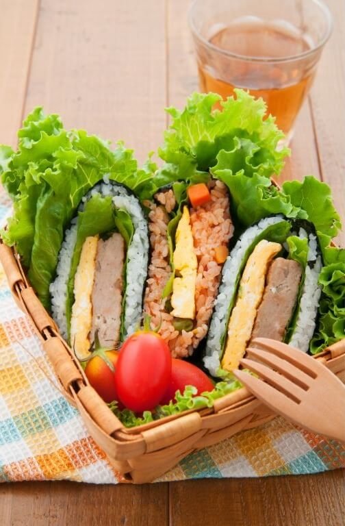 Onigirazu piatto giapponese