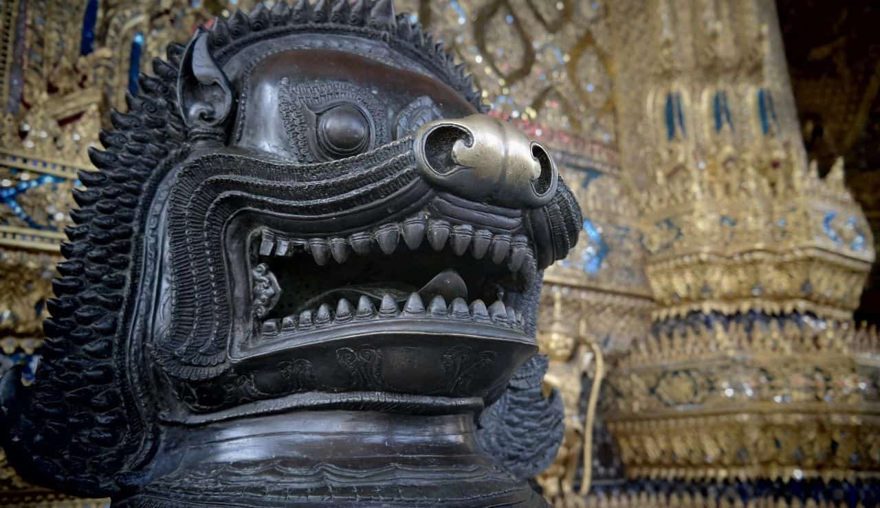 Serpente mitico Bangkok, Thailand