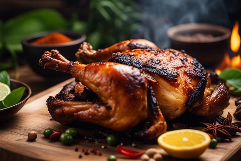 ayam bakar pollo grigliato alla indonesiana zwv