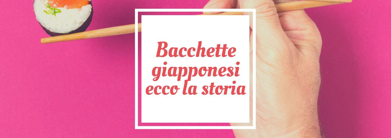 bacchette giapponesi