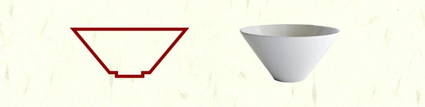 dimensione ciotola di ramen