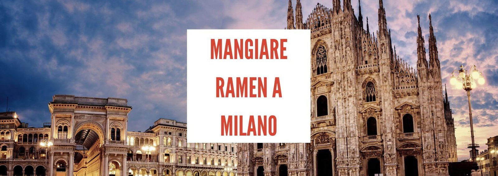 dove mangiare il ramen a milano