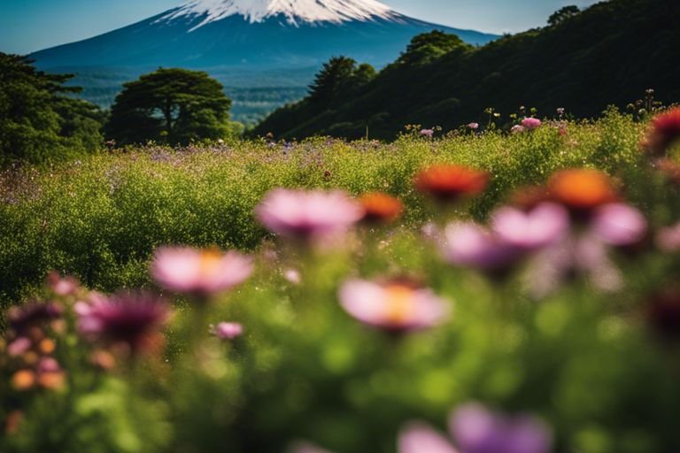 esplorando i monti fuji in estate zjw