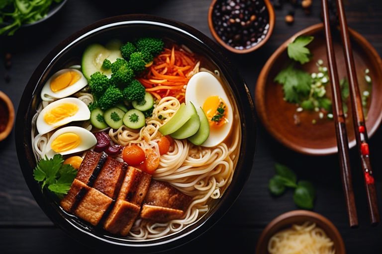 I sapori del mondo in una ciotola - il ramen fusion alla conquista dei palati globali global fusion ramen bowl delights taste buds gcp