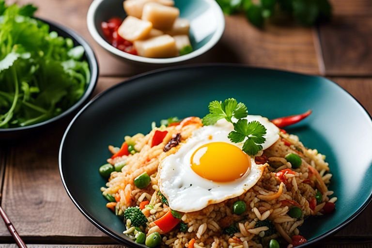 nasi goreng gustoso riso fritto allindonesiana hwb