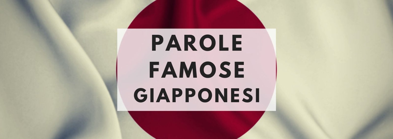 parole famose giapponesi ramen