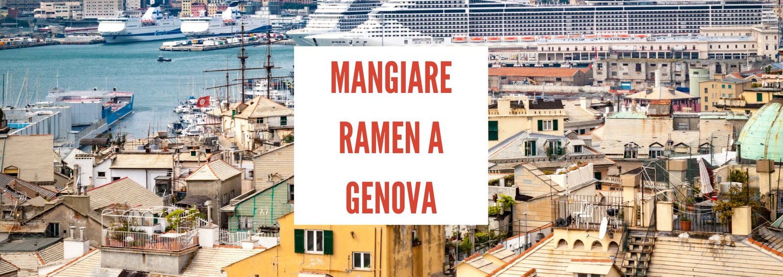 ramen a genova