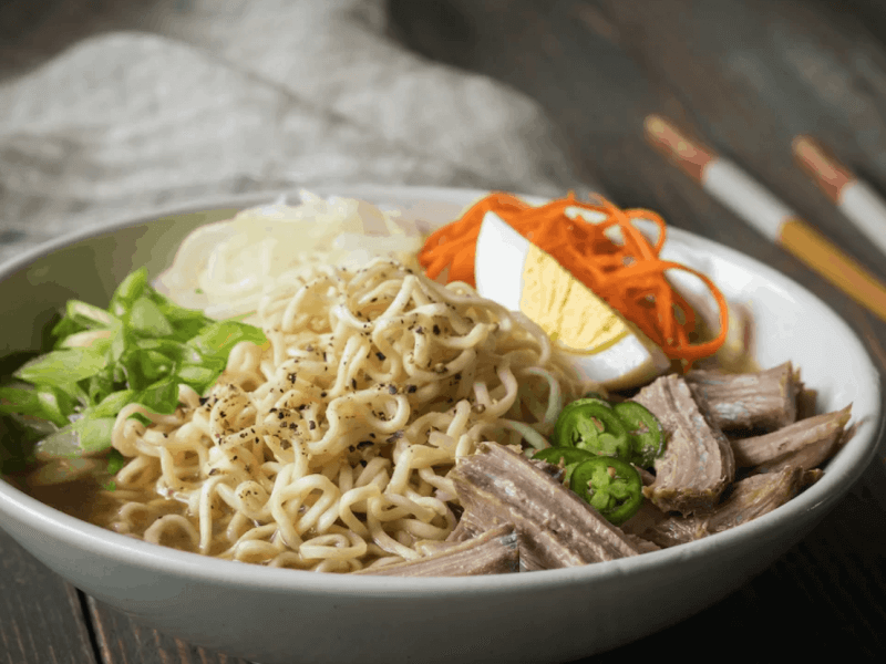 ramen istantaneo condimenti