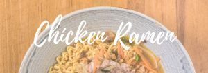 ricetta ramen di pollo