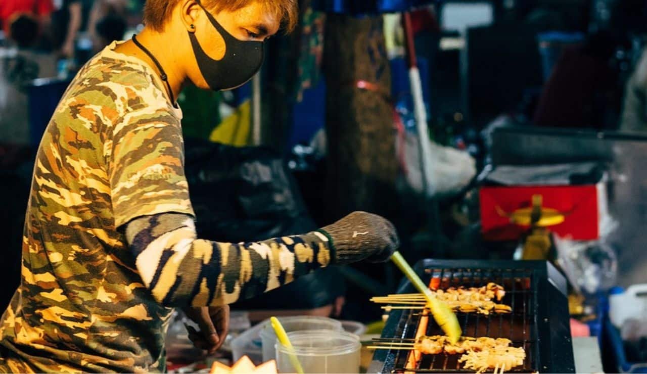 ristorazione da strada a Bangkok