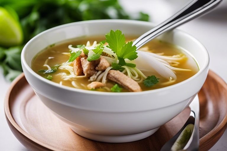 soto ayam tradizionale zuppa di pollo indonesiana iyf